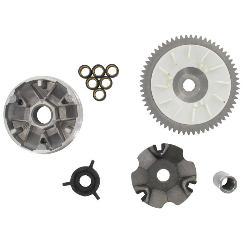 Zhongneng Retro Legende Getriebe 50ccm 4Takt Automatik Motorroller.de Variomatik Znen 50cc 4T Automatikgetriebe Variator CVT-Getriebe