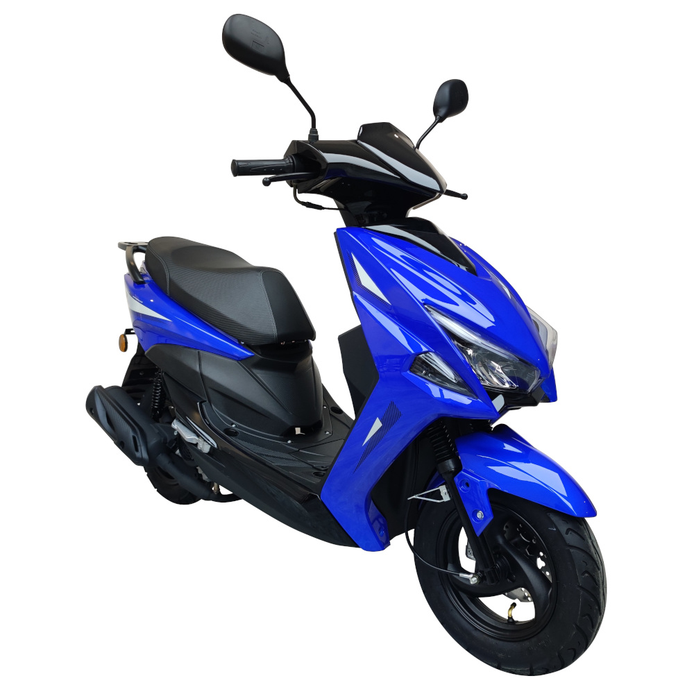 Motorroller GMX 460 Sport SF blau 25 km/h Euro 5 Mokick Scooter Roller