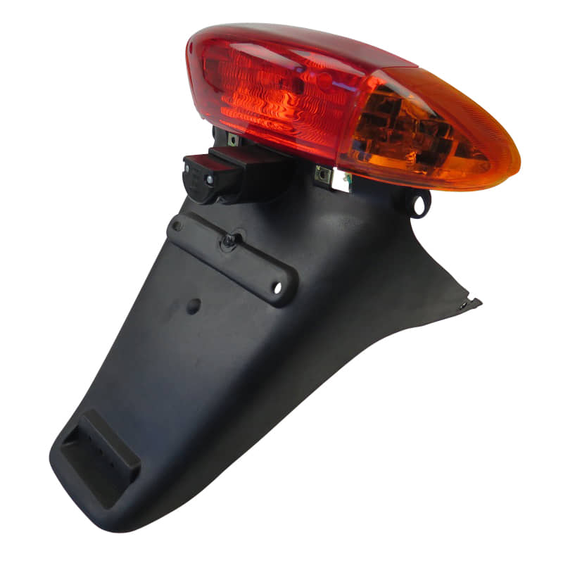 Heckleuchte Rex RS125 QM125T-10D Schlusslicht 83180 Motorroller.de Kreidler Florett Hecklicht Scooter Speedy 125 QM125T-10A Ersatzteil Service