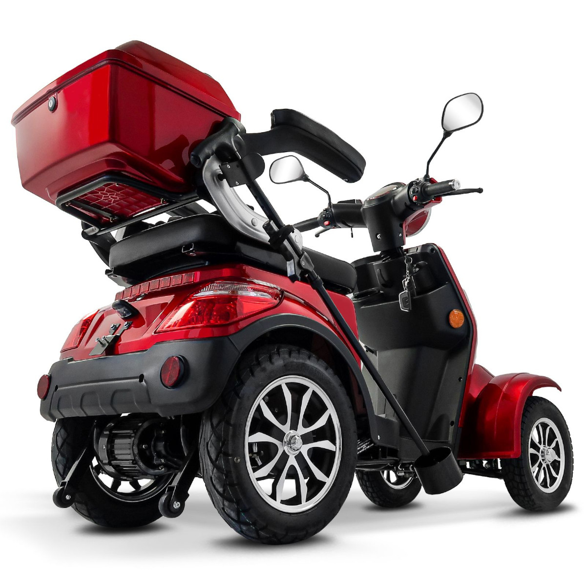 E-Quad Scoody E4 Shopper 15 1000 Watt 15 km/h Seniorenmobil Seniorenroller E-Roller E-Scooter Elektroroller Lithium-Akku