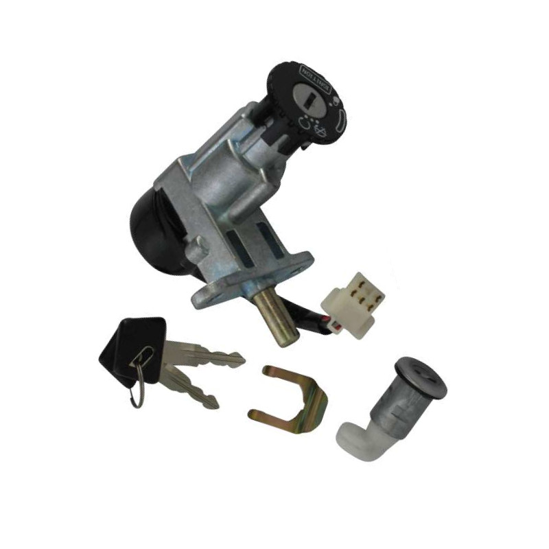 Schlosssatz RY6 Keeway Zündschloss Tank Sitzbank 88000BMBT000 Motorroller.de Tankverschluss Tank-Verschluss Tank-Deckel Schloss-Set Zünd-Schloss CPI