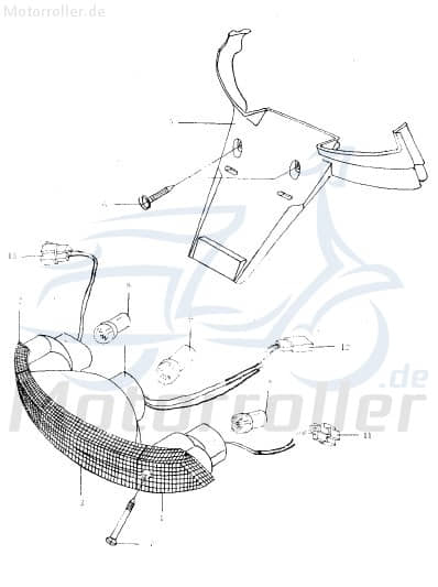 Bundmutter M12x1.25mm Baotian Flanschmutter GB-T6187-M12X1.25 Motorroller.de Sechskantmutter Sechskant-Mutter Flansch-Mutter Maschinenmutter Scooter