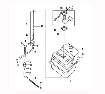 CPI Oliver 50 City Dichtung Abdichtung 50ccm 2Takt 730501 Motorroller.de SEAL Gasket 50ccm-2Takt Scooter Ersatzteil Service Inpektion Direktimport