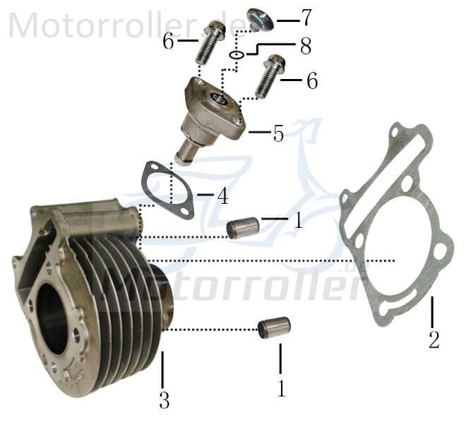 Dichtung Steuerkettenspanner DAE-14523-BA7-0000-EU