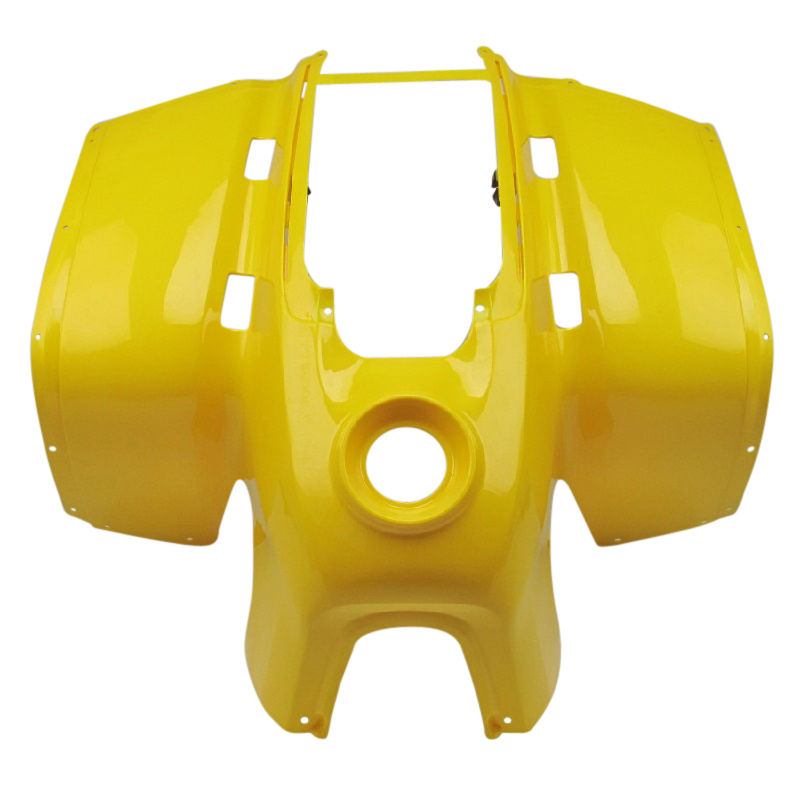 Aeon Overland 125 Frontverkleidung 125ccm 4Takt 61100-182-P053 Motorroller.de gelb Frontschürze Frontmaske Front-Cover Lenkerverkleidung Front-Schürze