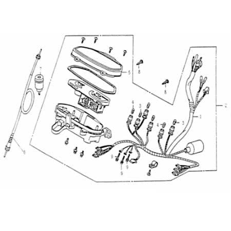 Rex Rexy 125 Blinkrelais 12.8V 10Wx2+3.4W 83210 Motorroller.de Kreidler Flory 125 Blinkerrelais Blinkgeber Signallichtrelais Original