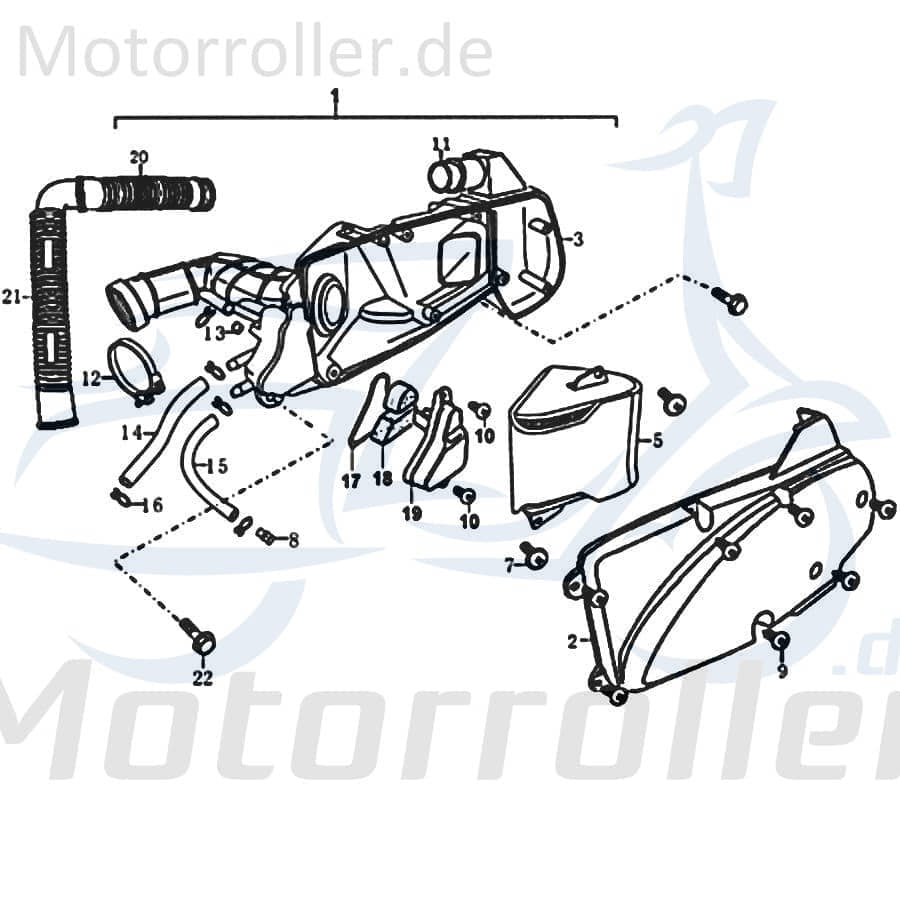 Rex SC 125 Dichtung Abdichtung 125ccm 4Takt 13423-GAT-00 Motorroller.de SEAL Gasket Scooter Ersatzteil Service Inpektion Direktimport