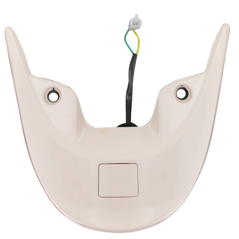 AGM GMX 460 Sport Heckspoiler 50ccm 4Takt 81207-KY2-9000-W-KPL Motorroller.de weiß schwarz Scooter Ersatzteil Service Inpektion Direktimport