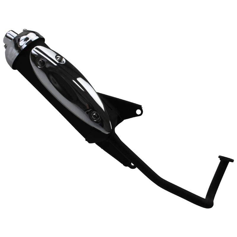 ATU Formula One Endtopf 50ccm 4Takt Auspuff Roller Motorroller.de Endschalldämpfer Explorer 50cc 4T Auspuffanlage Schalldämpfer