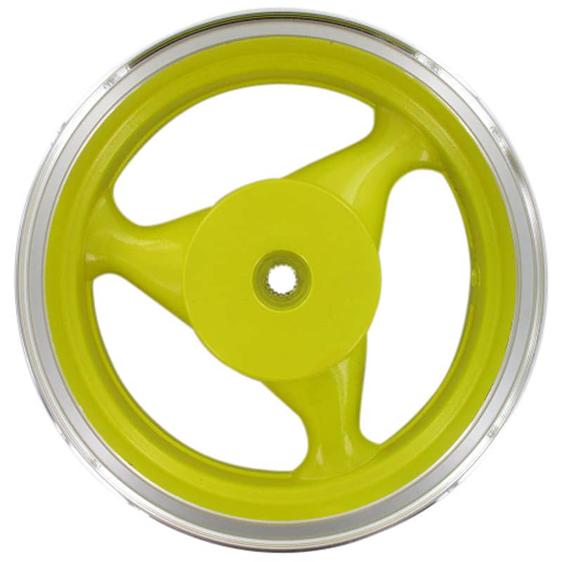 Felge hinten Alu 3.50-12 gelb TB 2T 50cc 1040302-7(146)
