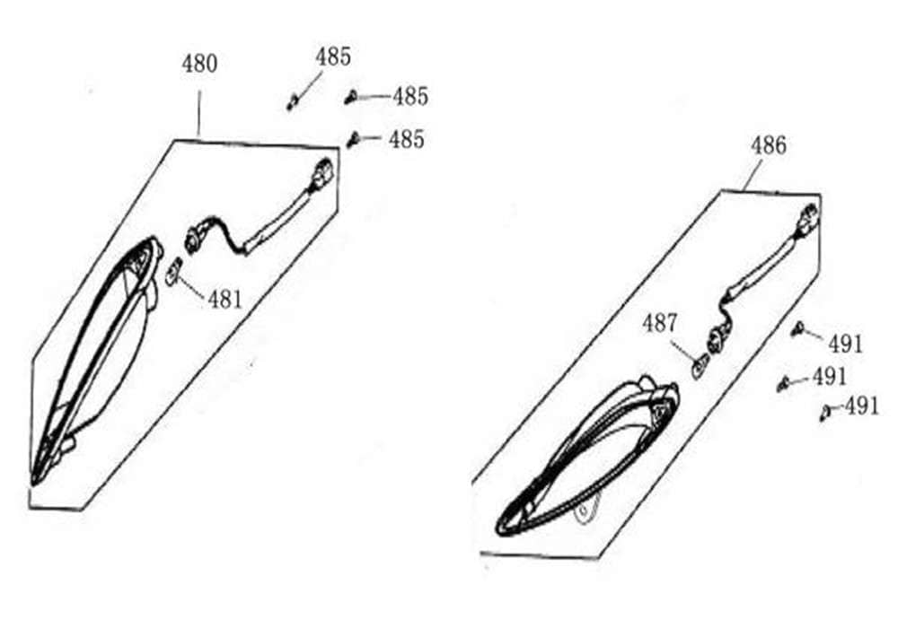 AGM GMX 460 Sport Blinker vorn links 50ccm 4Takt 33450-KY-9000 Motorroller.de vorne Fahrtrichtungsanzeiger Blinkleuchte Scooter Ersatzteil Service
