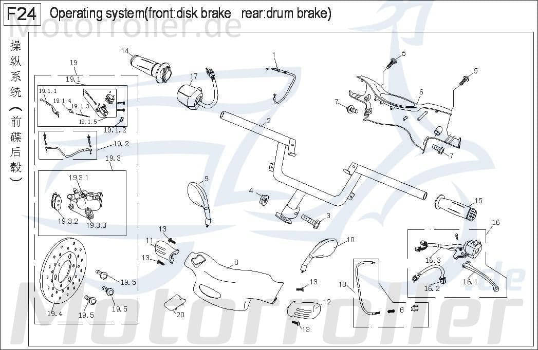 Griffgrummi links YYB950QT06003