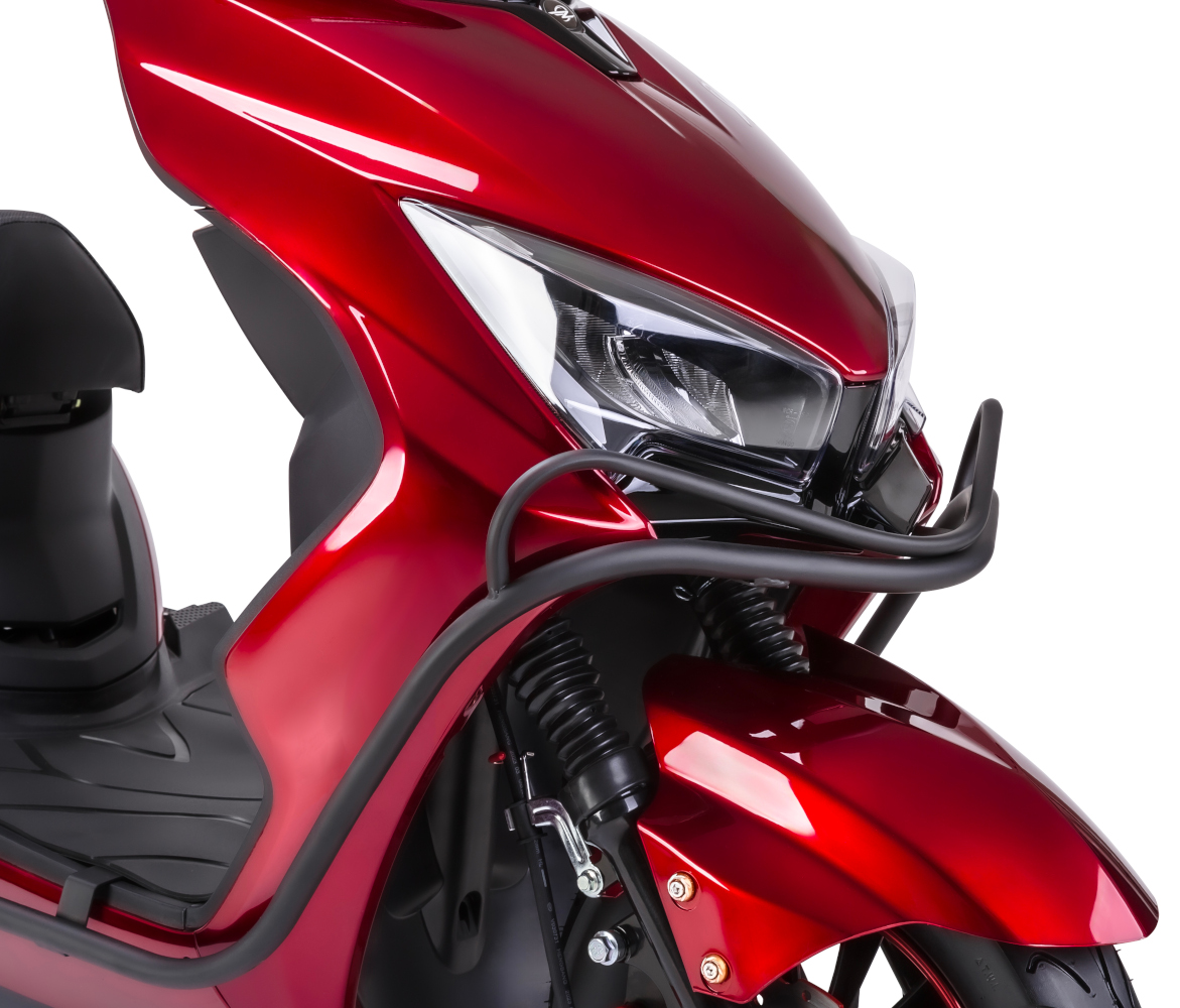 Motorroller GMX 460 Sport C-RZ silber 45 km/h Euro 5 Scooter Mokick Roller