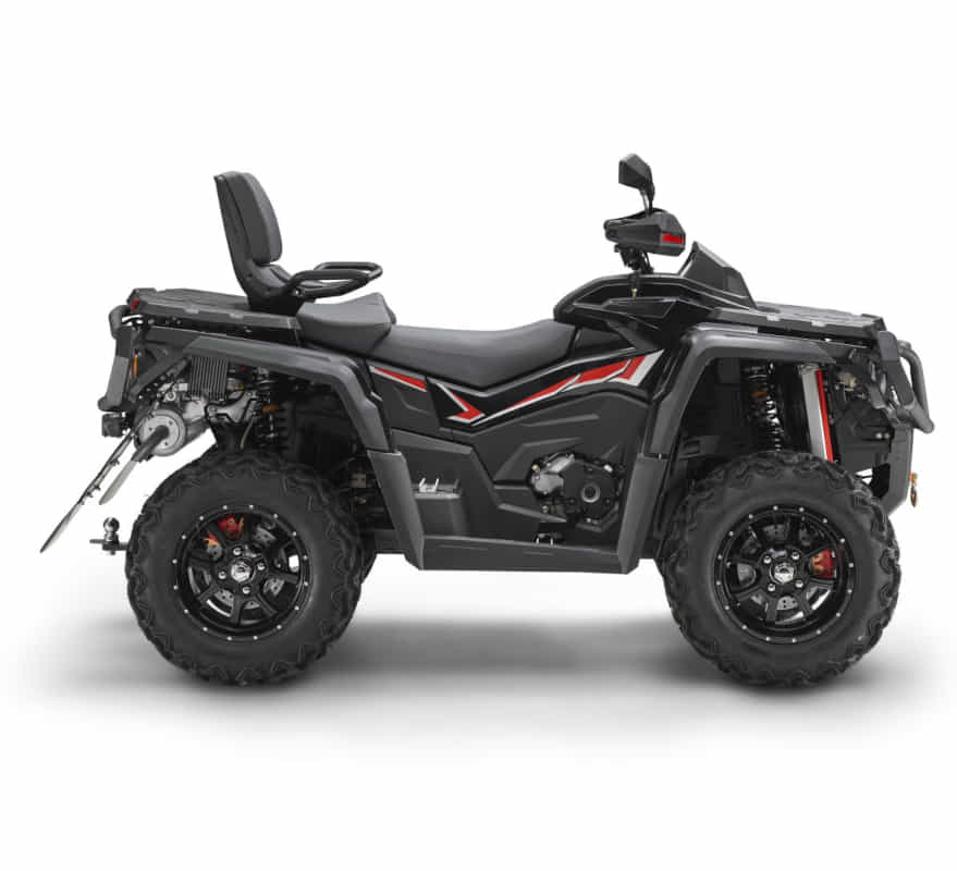 Quad Fighter PC 1000 schwarz LOF Euro 5 ATV Straßenzulassung V-Twin Motor