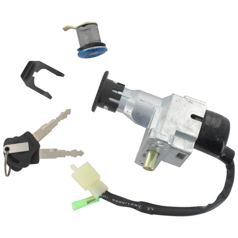 Daelim Besbi 125 Schlosssatz 125ccm 4Takt DAE-35010-SA5-0000 Motorroller.de Tankverschluss Tank-Verschluss Tank-Deckel Schloss-Set Zünd-Schloss 139QMB