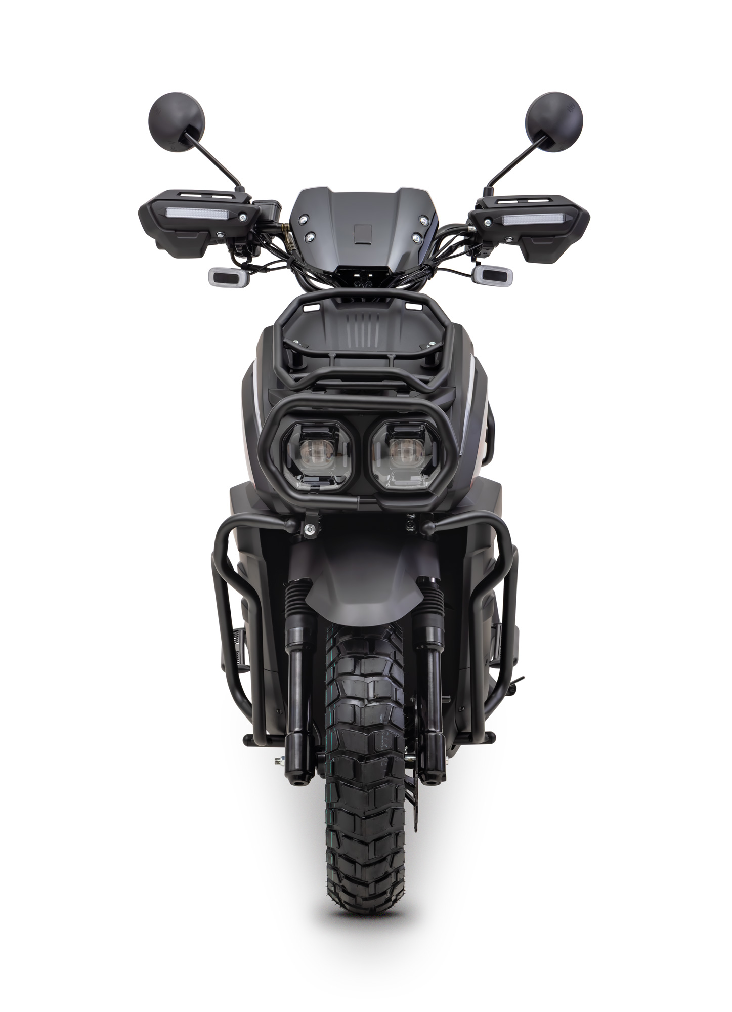 Motorroller Fighter 50 RT schwarz 45 km/h Euro 5 Scooter Mokick Roller