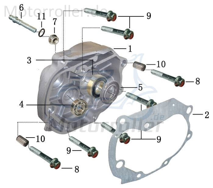 Flanschmutter M8 verzinkt GB/T6177.1-M8