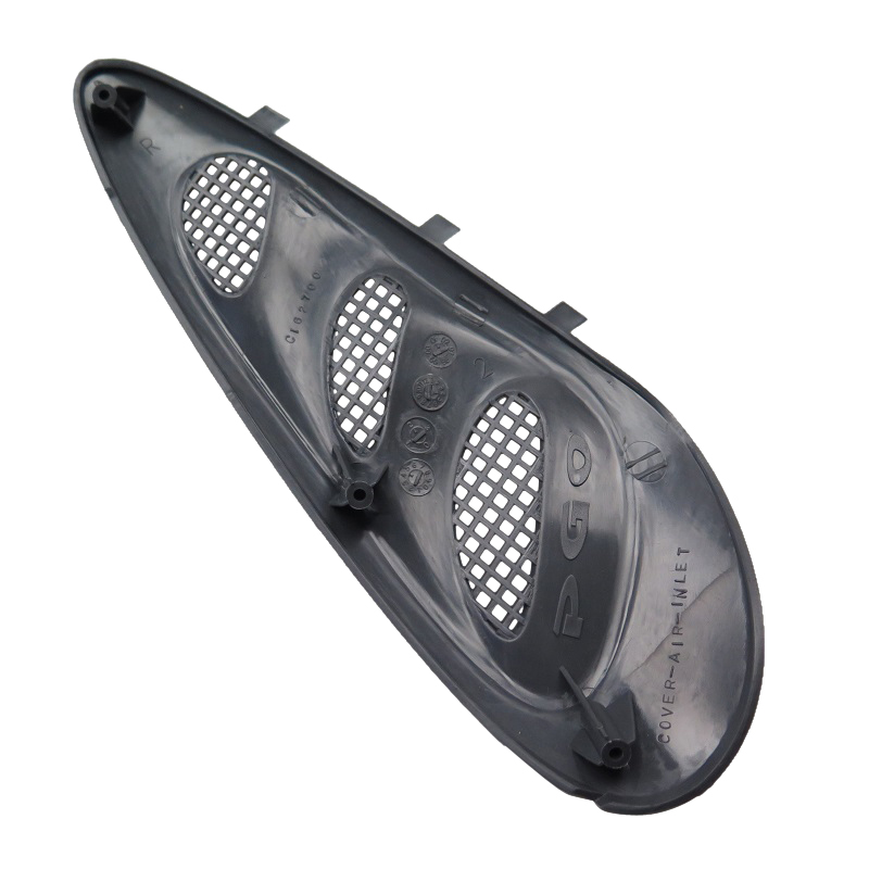 PGO Lufteinlass rechts dunkelgrau TR3 50 Mofa Lüftung links C162G001760 Motorroller.de Kühlung Sitzverkleidung PGO 50ccm-2Takt Dreiradroller