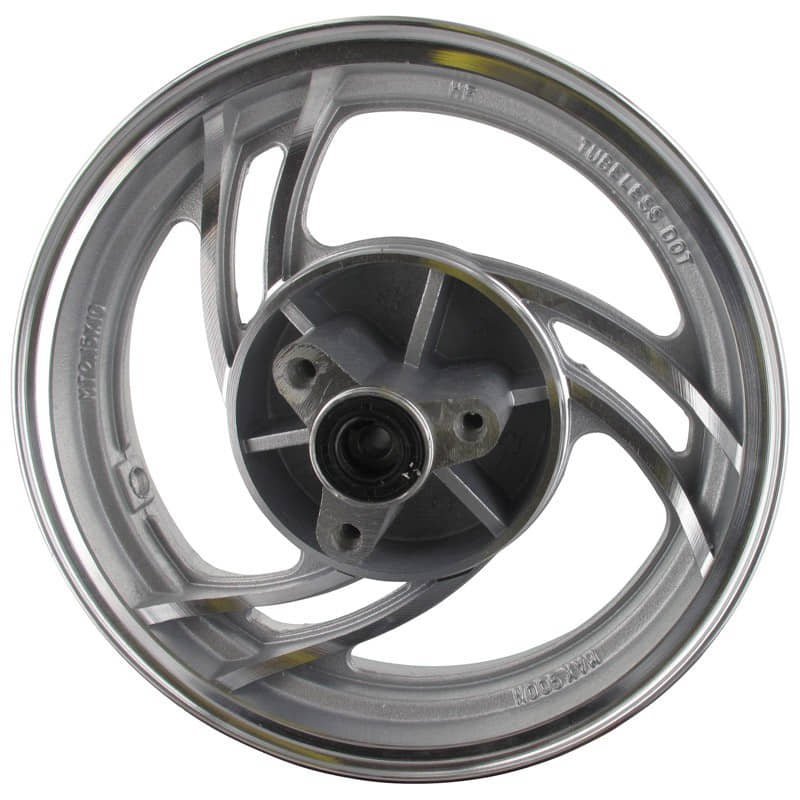 Jonway 139QMB Alufelge vorne Felge Vorderrad Alu Motorroller.de AGM 50ccm 4Takt JSD50QT-13 50cc 4T 139QMA Vorderradfelge Alurad