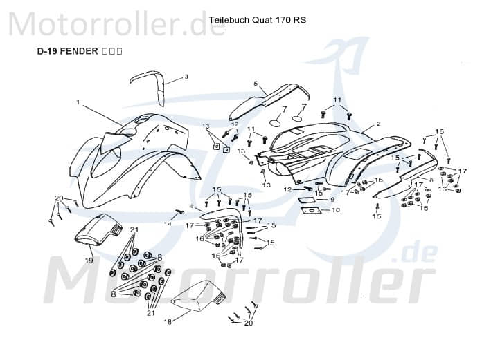 Aeon Cobra 180 RS O-Ring Quad 180ccm 4Takt K91313-156-000 Motorroller.de Gummidichtung Dichtring Gummiring Oring Gummi-Ring Dicht-Ring ATV Quad 170 RS