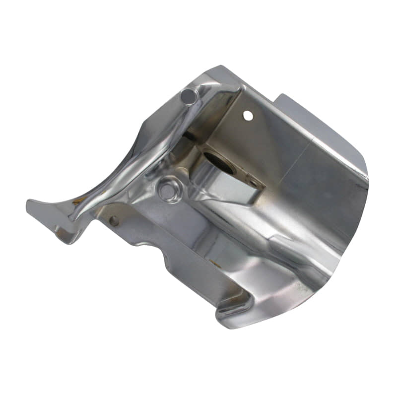 Seitendeckel silber ohne Tachoantrieb 90314