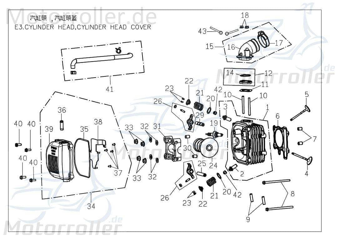 PGO Bugrider 200 Dichtung 200ccm-4Takt Abdichtung SEAL Buggy 200ccm 4Takt C72613200000 Motorroller.de Gasket PGO 200ccm-4Takt Ersatzteil Service