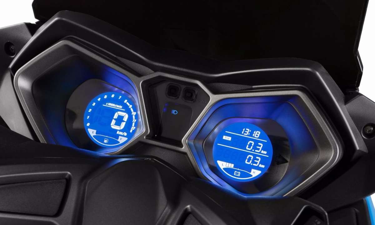 Motorroller Firejet 125 BMAX schwarz-braun Euro 5 Scooter Roller 125 ccm 4 Takt