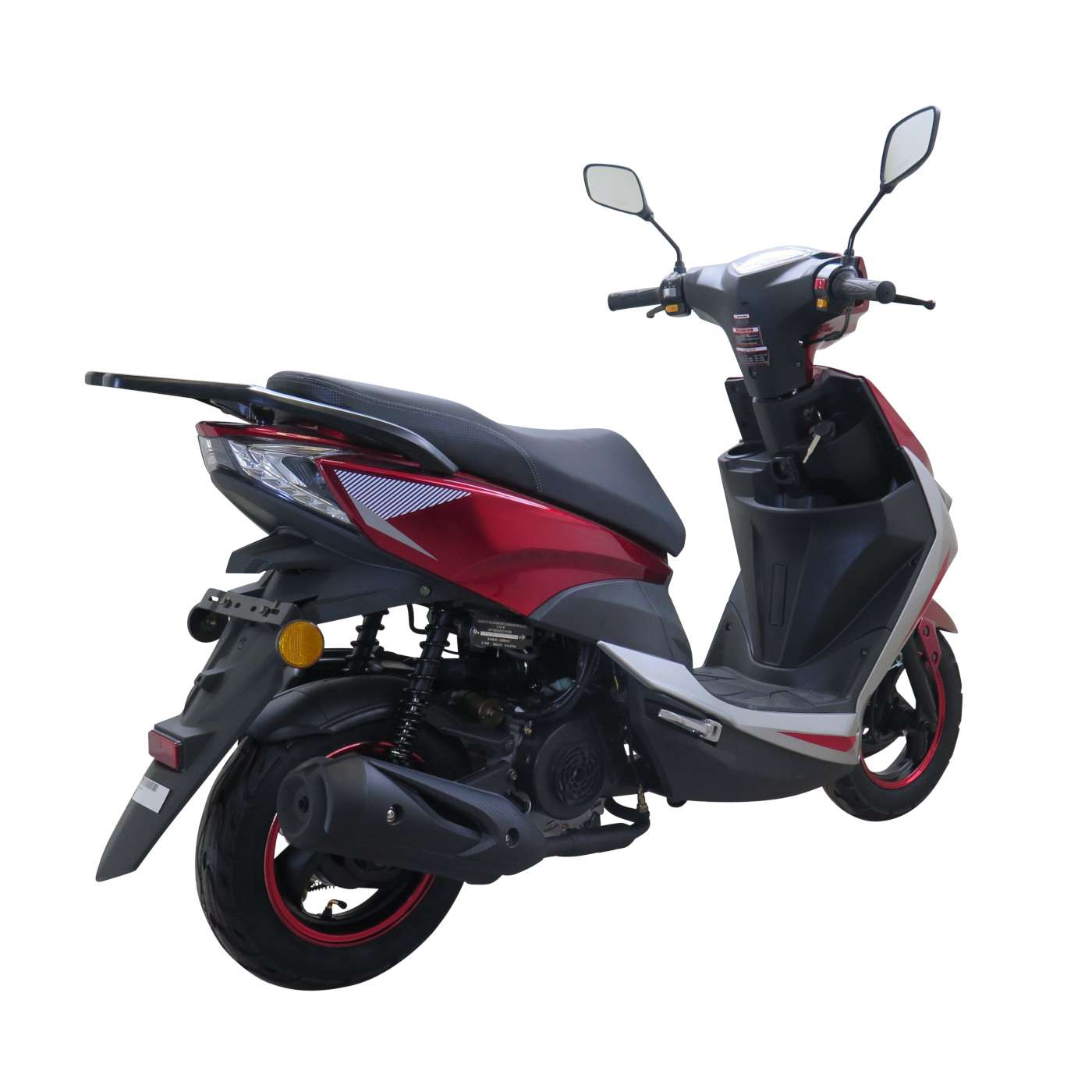 Motorroller GMX 460 Sport S rot 45 km/h Euro 5 Mokick Roller Scooter