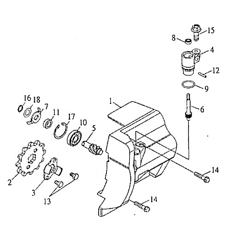 SMC Buchse 6mm 10x17mm Barossa Cheetah 250 Hülse 250ccm 4Takt Motorroller.de Distanzhülse Lagerbuchse Distanz-Hülse Distanzbuchse Passhülse Passbuchse