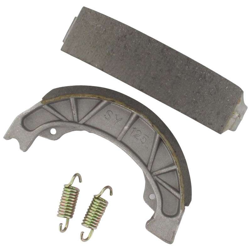 Rex RS460 Brems-Klötze Bremsbeläge Bremsbelag Roller Motorroller.de Bremsklötze 50ccm 4Takt 139QMB JSD50QT-13 50cc 4T 139QMA Bremsbacken