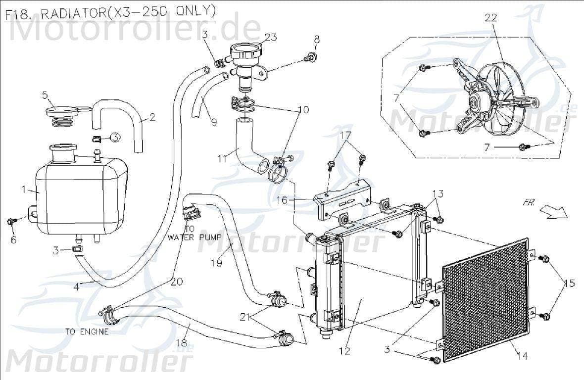 PGO Benzinhahn X3-250 Kraftstoffhahn Kraftstoffventil Quad X0521800000 Motorroller.de Benzin-Hahn Kraftstoff-Ventil Benzin-Ventil Kraftstoff-Hahn ATV