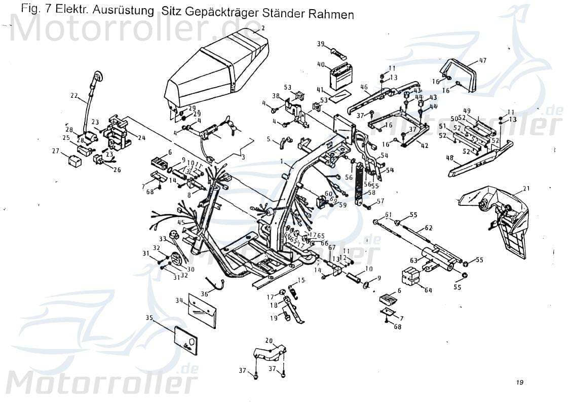 Kabelbaum B2000012257 original
