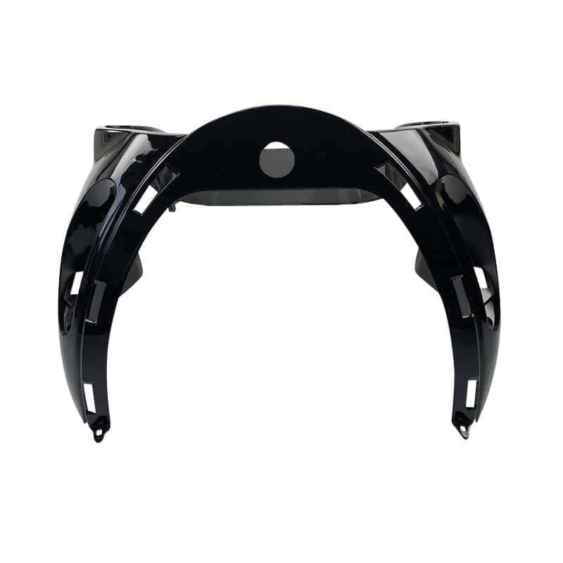 PGO Frontverkleidung BENZ schwarz unten Ligero RS 125 Roller P5626013690 Motorroller.de Frontschürze Frontmaske Front-Cover Lenkerverkleidung Mokick