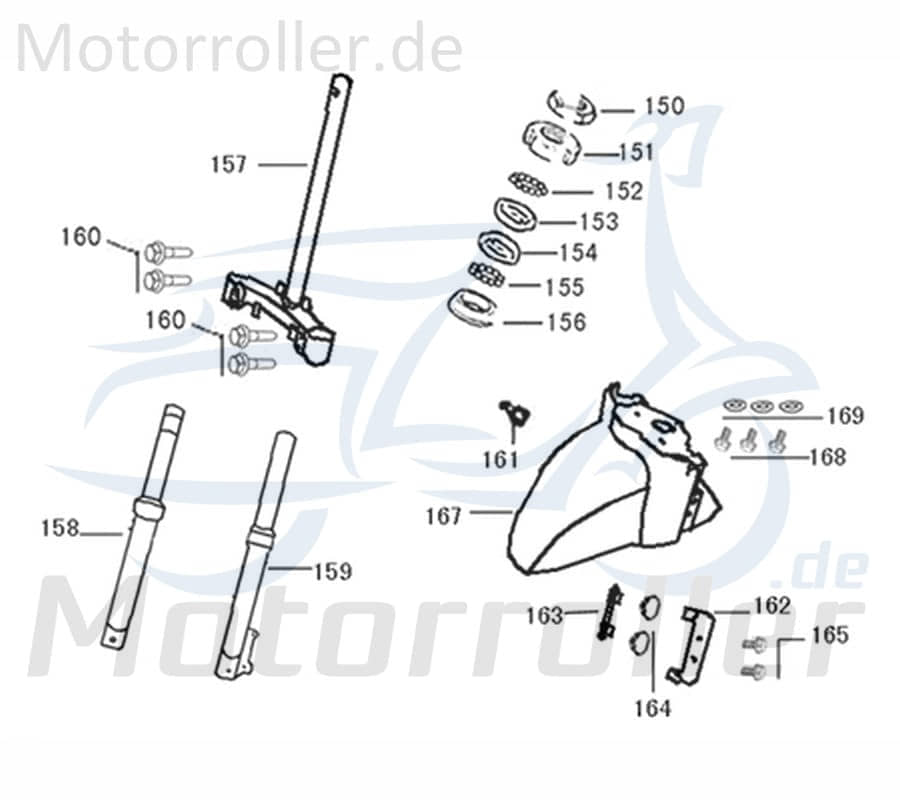 Kreidler Flory 50 Classic Schutzblech vorne mintgrün 741657 Motorroller.de Spritzschutz Radabdeckung Kotflügel Vorderradabdeckung