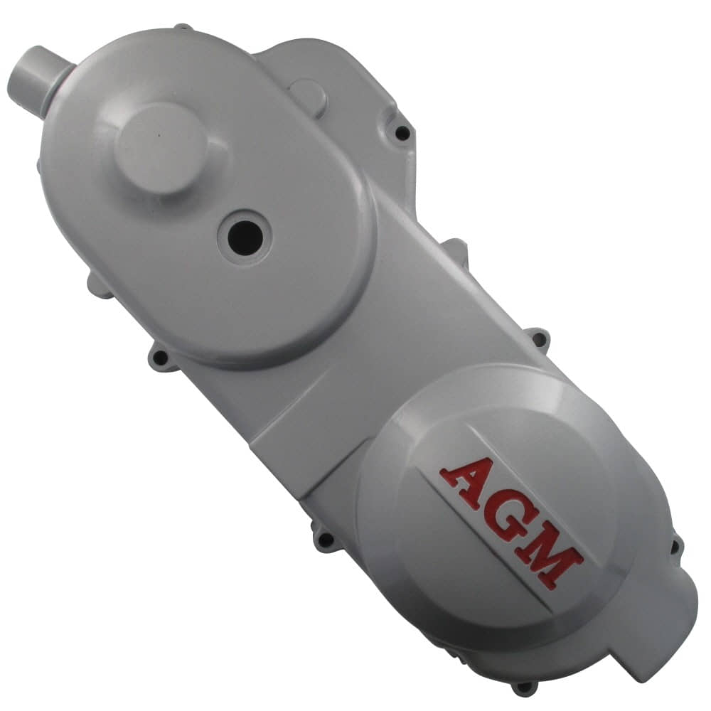 AGM Variomatikdeckel links silber 50ccm 4Takt 78181393 Motorroller.de 10Zoll Getriebegehäusedeckel Variodeckel Seitendeckel Getriebedeckel 139QMB