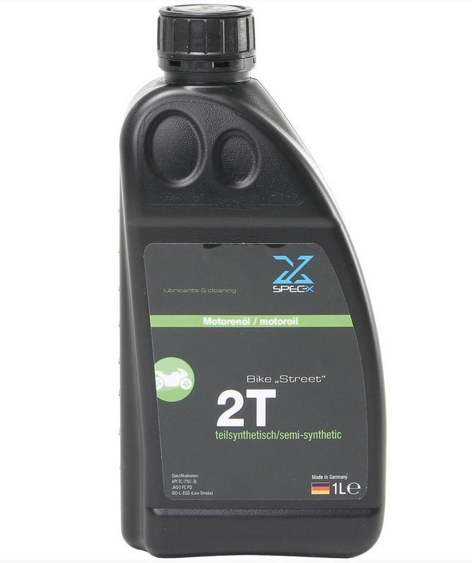 Spec-X Motoröl 2Takt Zweitaktöl Teilsynthetisch Roller Motorroller.de Motorenöl Zweitaktöl Motoroil 1E40QMB Scooter Moped Service
