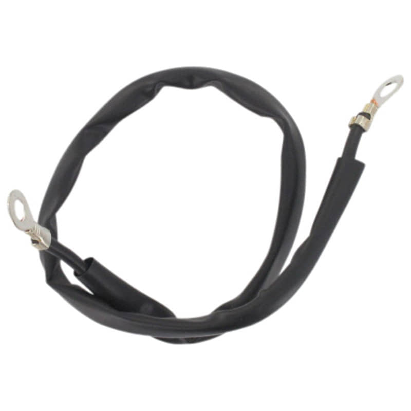 Massekabel schwarz 400mm / 4mm 4Takt 125 1070104-1