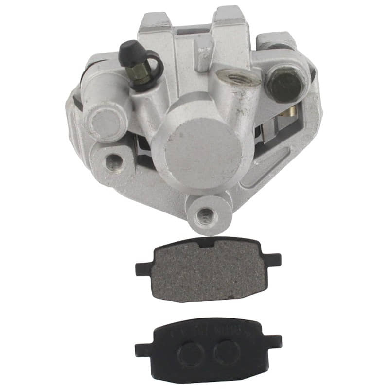 Rex RS600 Bremssattel silber vorne links Brems-Sattel Motorroller.de Bremszange 50ccm 4Takt 139QMB JSD50QT-13 50cc 4T 139QMA Brems-Zange