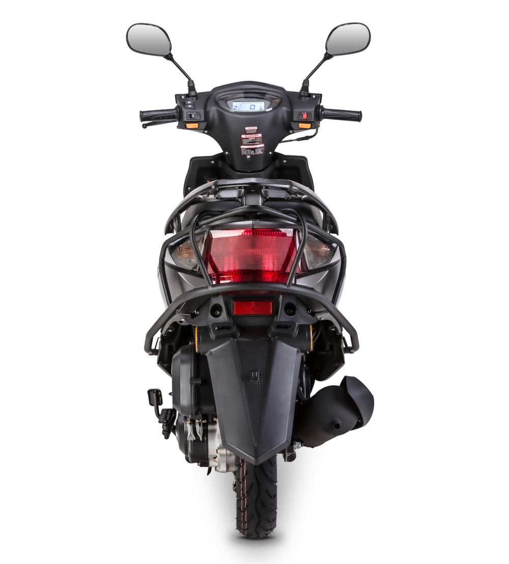 Motorroller GMX 460 Sport C-RZ silber 45 km/h Euro 5 Scooter Mokick Roller