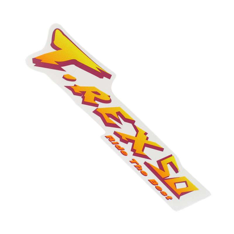 PGO T-Rex 50 Aufkleber Frontverkleidung "T-REX 50 Ride The Best" C1601130000  Sticker Dekor Motorroller.de Dekor-Aufkleber Klebeetikett