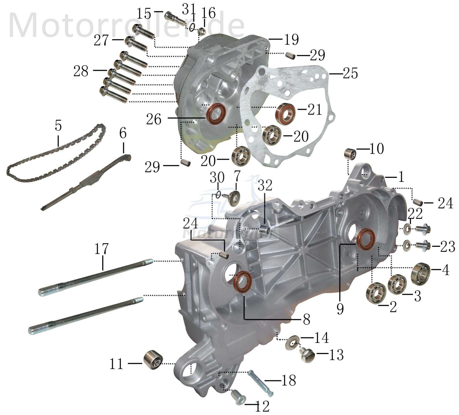 AEON Simmering 27x42x7mm Ausgangswelle Quad ATV 180ccm 4Takt Motorroller.de Wellendichtring Dichtringe Simmerringe Simmer-Ring Wellen-Dichtring UTV