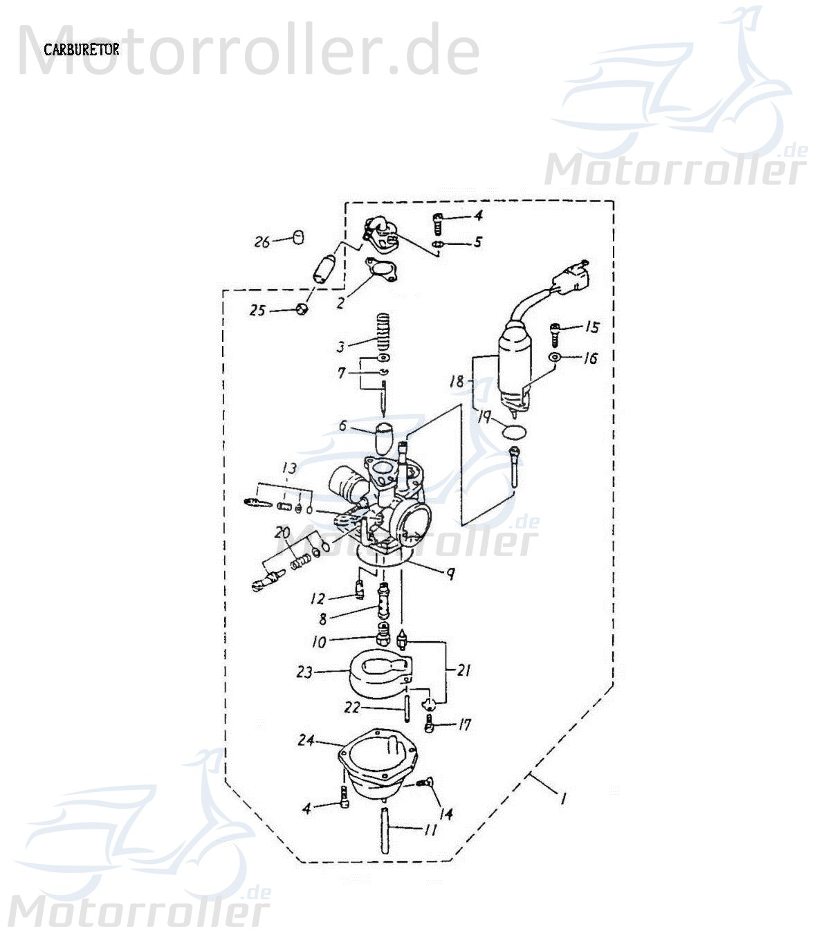 Kaltstarter VM16 2Takt 50ccm 31230413-12-M