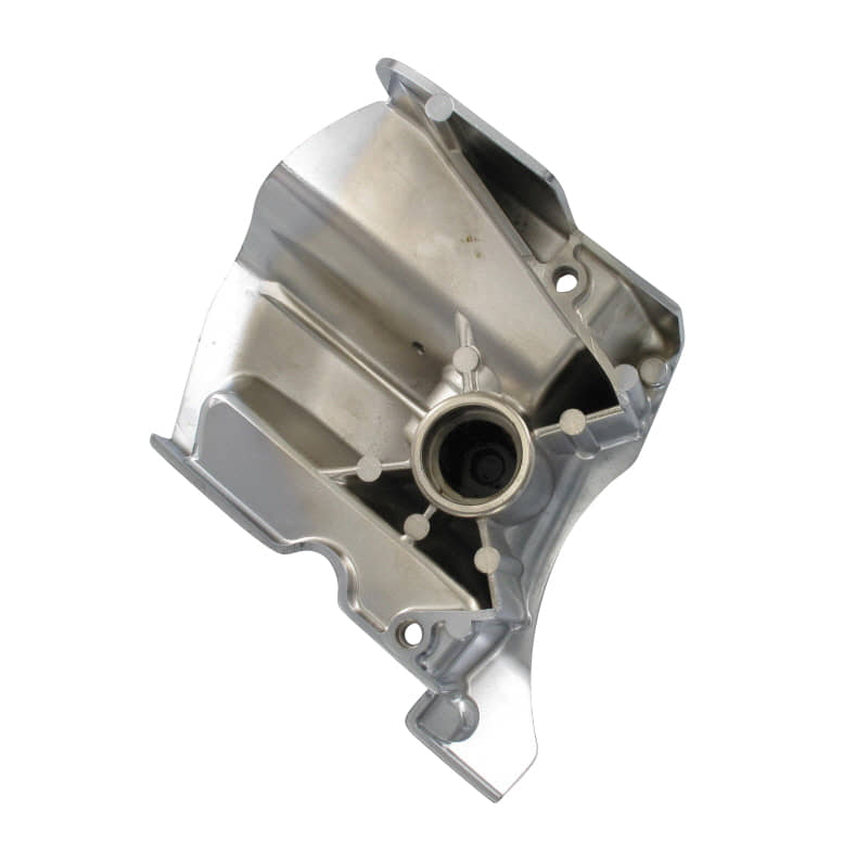 Seitendeckel silber ohne Tachoantrieb 90314