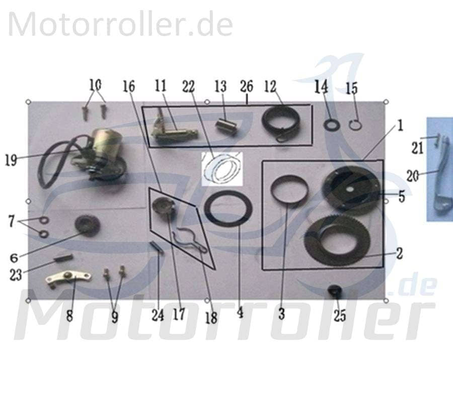 SMC Seegerring 15mm Jonway Klemmring Nutring 94510--2015-3000 Motorroller.de Sicherungsring Sicherungsclip Seegering 50ccm-2Takt Scooter Moped Service