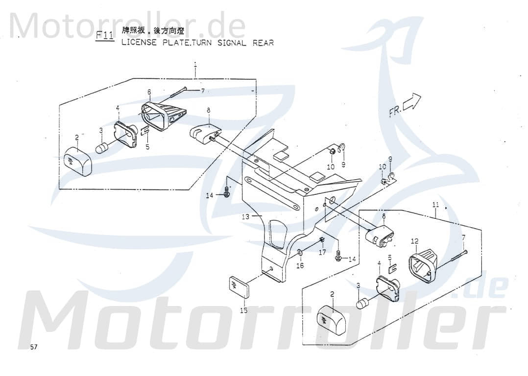 PGO Birne Blinker 12V 10W Big Max 50 Leuchtmittel 50ccm 2Takt Motorroller.de Blinkerbirne Blinker-Birne Blinkerleuchte Glüh-Birne Blinker-Glühbirne