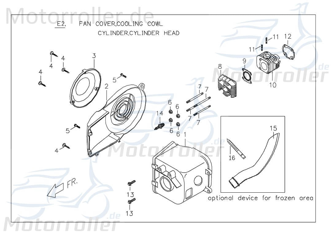 PGO Schlauchklemme Schelle G-Max 50 Spannring 50ccm 2Takt Motorroller.de Clip Klemmschelle Schlauchbinder Klemm-Schelle Schlauch-Schelle Scooter