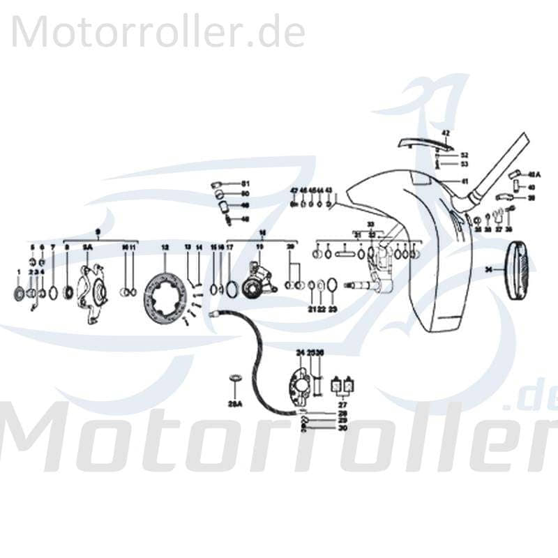 Kugellager Motorrad Kreidler Rex 720390 Motorroller.de