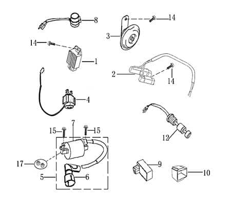 Ölstandgeber Ölsensor Rex Stratos Montana Roller 50ccm 2Takt Motorroller.de Ölstandsanzeige Ölstandsgeber Öltankgeber Anzeigeeinheit 1E40QMB Scooter
