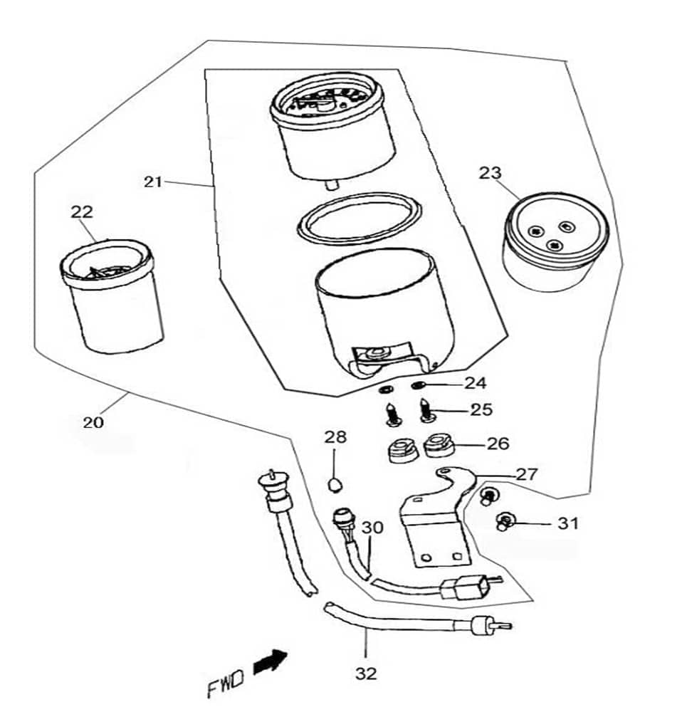 Tachowelle Tachoantrieb Tacho-Welle Scooter 44830-XGW-9000 Motorroller.de Tachometerwelle Tachoantriebswelle Tacho-Antrieb Kreidler 50ccm-4Takt Moped