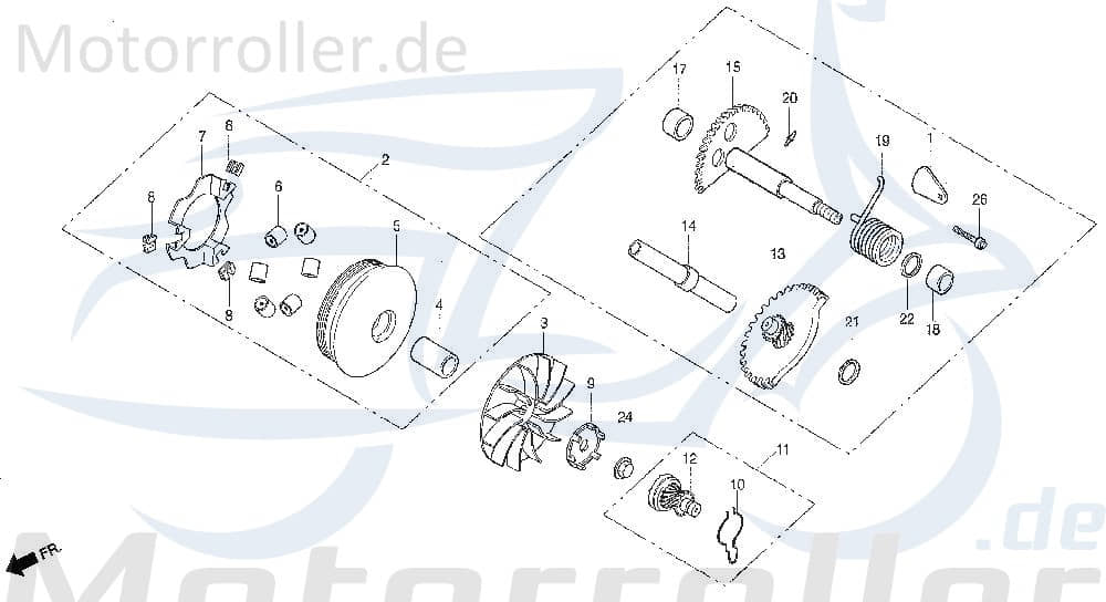 Führung NS/Ot-99 SGE12 DAE-22132-SA1-0000